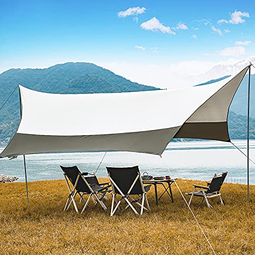 XYZCUP Sun Segel Sonnensegel, Rechteck 440 * 440 * 210 cm Sonnensegel Sonnenschutz Cover