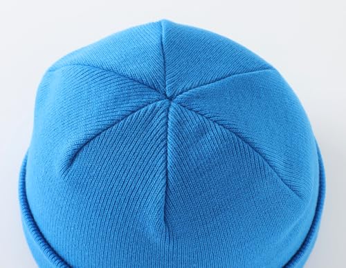 Image of Home Prefer Mens Winter Hats Acrylic Knit Cuff Beanie Cap Warm Womens Beanie Hat