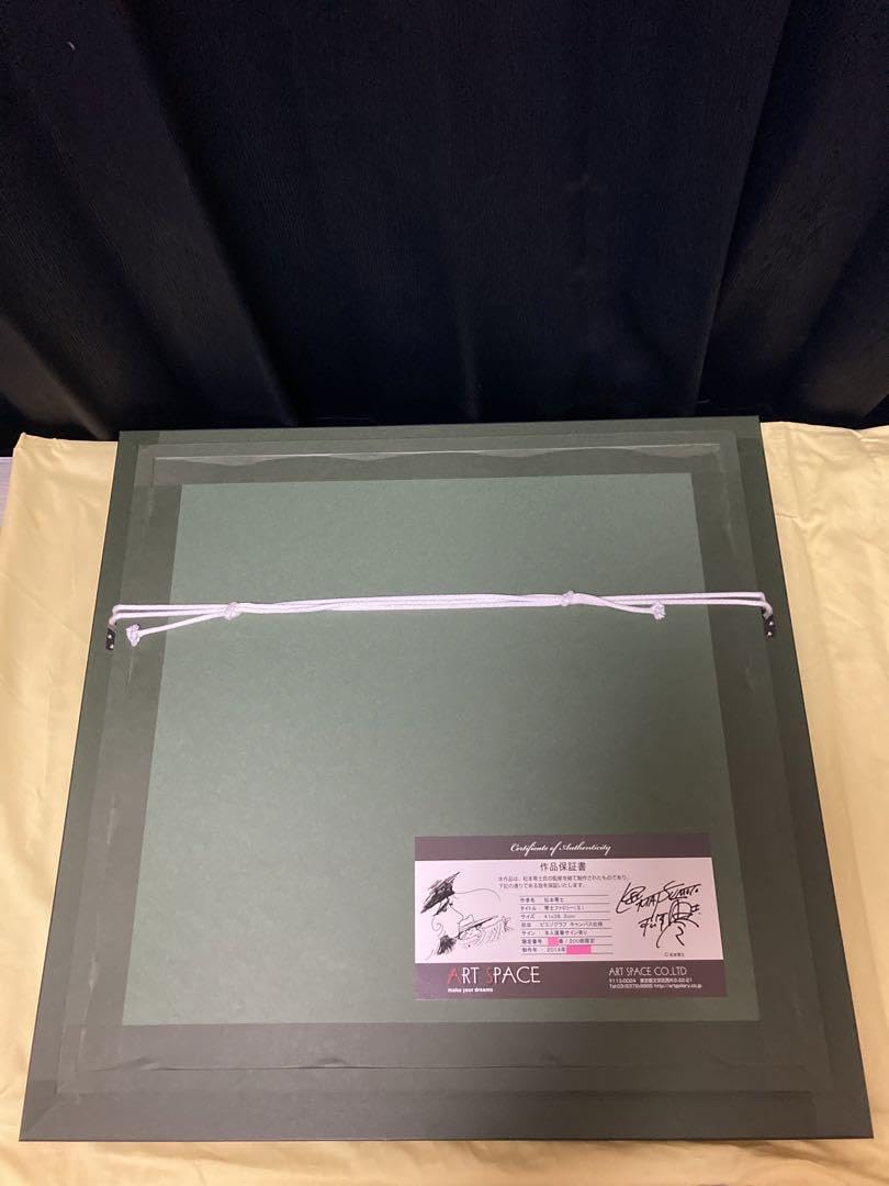 松本零士 エメラルダス(II) ピエゾグラフ 版画 直筆サイン 限定200 松本零士 エメラルダス(II) ピエゾグラフ 版画 直筆サイン 限定