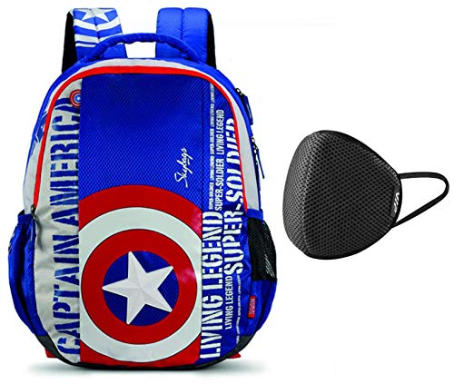 Buy Skybags SB Marvel 08 31 Ltrs Blue 
