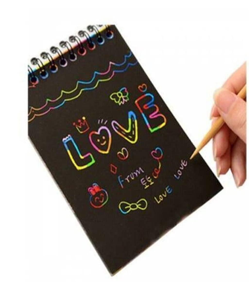 Worison A5 Size Colorful Scratch Drawing Papers, 10 Sheets and 1 Scratch Tool 20 x 15 cms (B0BPSWQHKJ) Amazon Price History, Amazon Price Tracker