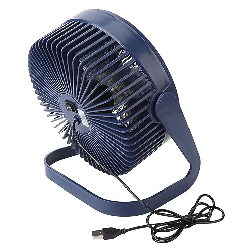 Ventilateur de bureau portable USB rechargeable avec vitesse réglable - 8