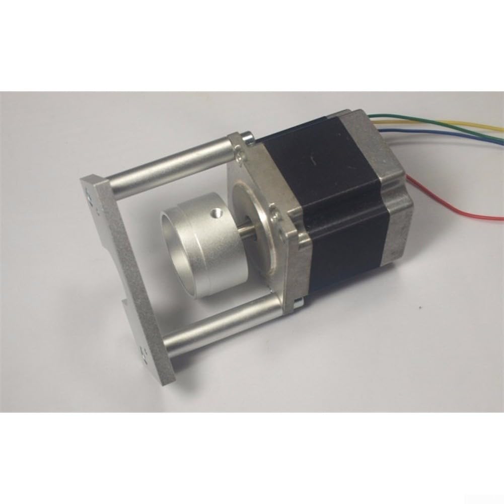 Para Proxxon MF70 CNC Kit de instalación de motor paso a paso para NEMA 23 Montaje de metal Fácil montaje Alineación precisa Construcción robusta Accesorios de mecanizado