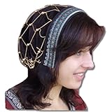  Leonardo Carbone Mittelalter Haube - Damen Adelheid braun