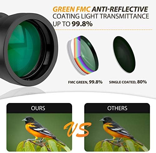 Lenwoy 10 x 50 Binoculars for Adults - Professional High Definition Large Field of View Binoculars for Bird Watching Hunting Wildlife Viewing Outdoor Sports Game and Concerts