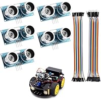 5 piezas HC- Sensor Ultrasónico de Distancia para Bricolaje,