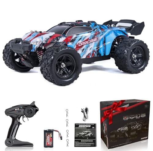 Image of RC Car, 1 /18 Scale 4WD 40Km /H High Speed Brushless Motor Rc Car, 2.4Ghz Remote Control Big Foot Off Road Monster Truck Electric Vehicle Toy for Adult Kids, Multicolor