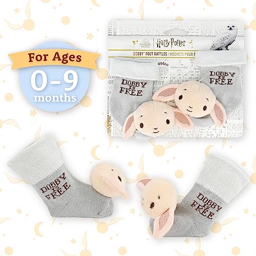 Kids Preferred 60085 Harry Potter Dobby Baby Infant Rattle Socks thumb #4
