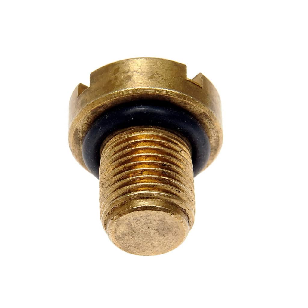 KarParts360 for BMW 335d 2009 2010 2011 Engine Coolant Bleeder Screw | Brass | 1 Piece O-Ring | Replacement for 11537793373, 17111712788