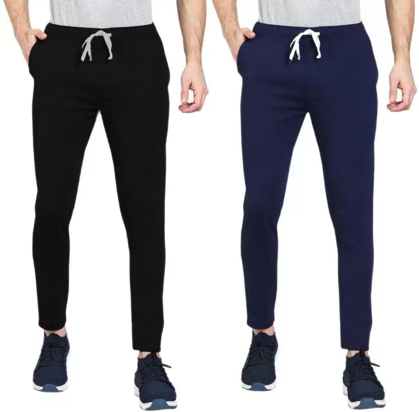 Image of Men's Track Pant Casual Wear Runing Sports Joggers Lower Pack of 2