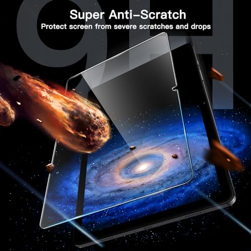 Image of JETech Screen Protector for Samsung Galaxy Tab A11 Plus / A11+ / A9 Plus / A9+ 11-Inch 2025 /2023 with Easy Installation Frame, Tempered Glass Film, HD Clear, 2-Pack
