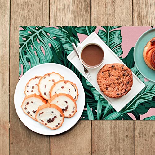 Set de table feuille de palmier : la solution anti-glisse et chaleur pour vos repas - 7