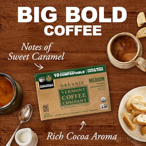 Vermont Organic Compostable Coffee Pods