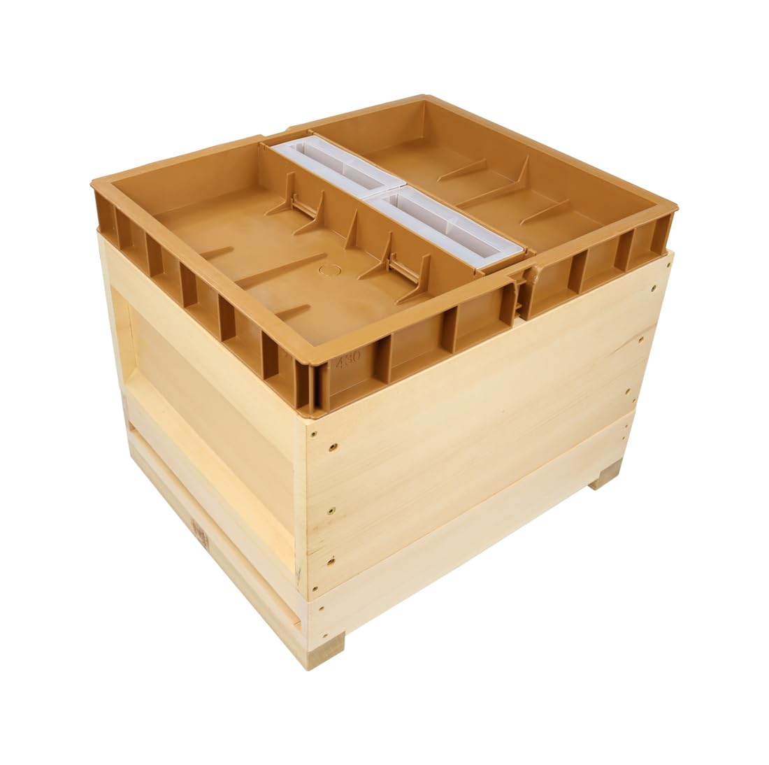 Nicot Futterzarge Zander 10 KG für Zander Beuten Magazin Zargen Imkerei Bienen Fütterer