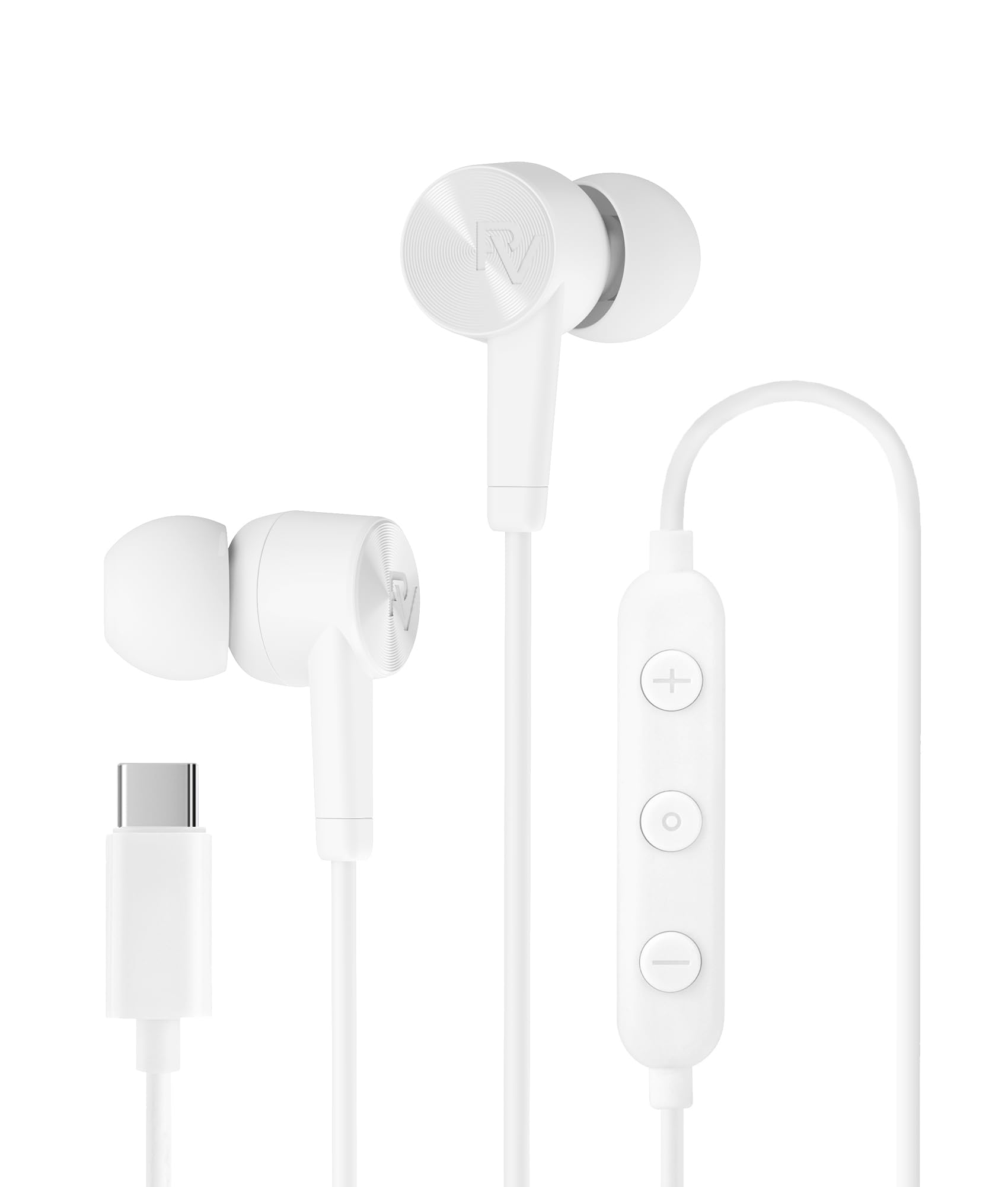 USB C Wired Earbuds in Ear Earphones Type C Headphones Earbuds with Mic and Volume Control Compatible for iPhone 15/15pro 15Plus 15Promax Google Pixel Samsung S23 S22+ Oneplus Headsets