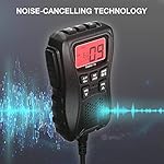 Radioddity CS-47 Small CB Radio, AM/FM, 40-Channel, One Hander Microhone Built-in Speaker Noise Reduction, Large 7-Color Backlit LCD Display, VOX, RF Gain Long-Range for Offroad, Trucker, Backcountry - Image 4