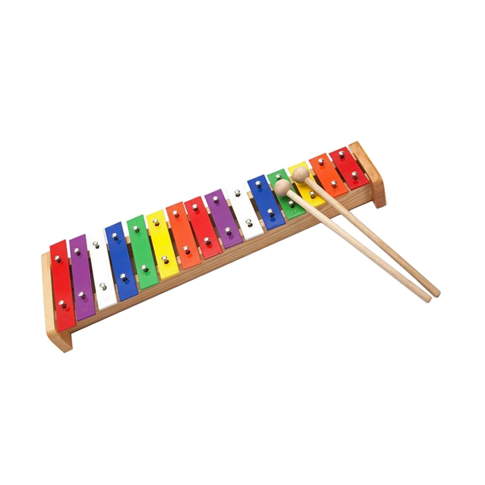 xilófono Profesional Glockenspiel De 15 Tonos, Xilófono, Vibráfono con Percusión De Palo De Mazo