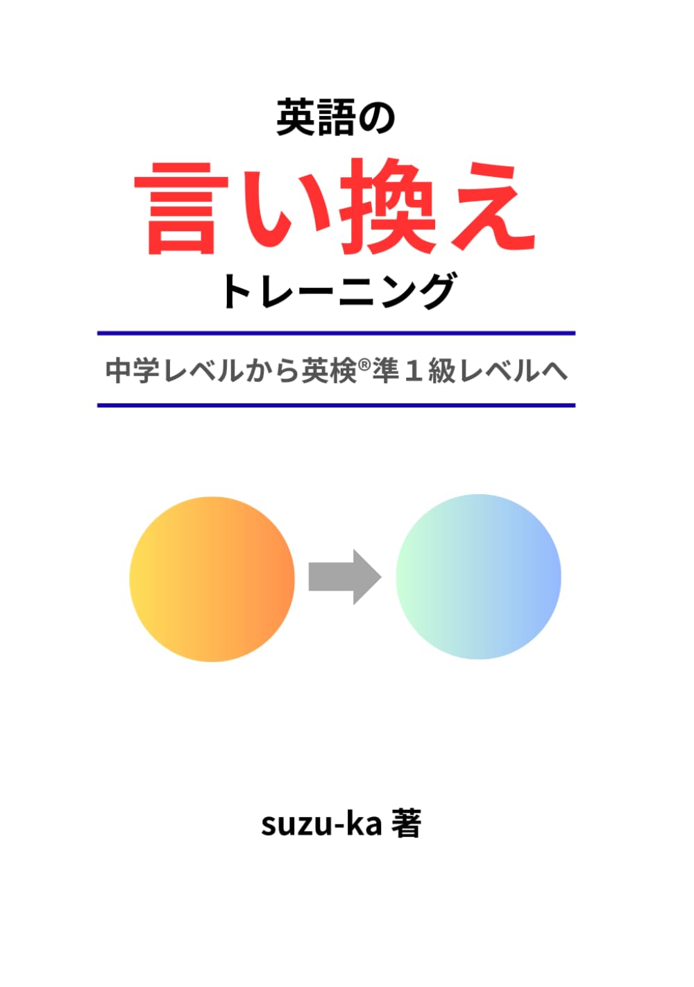 英語の言い換えトレーニング