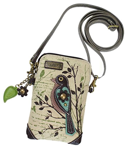 Chala Safari Bird Cellphone Crossbody Handbag - Convertible Strap