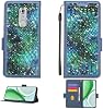 Funda compatible para Zte Axon 7 Mini, tapa plegable [con protector de pantalla de vidrio templado][bloqueo RFID] SFH-H 2