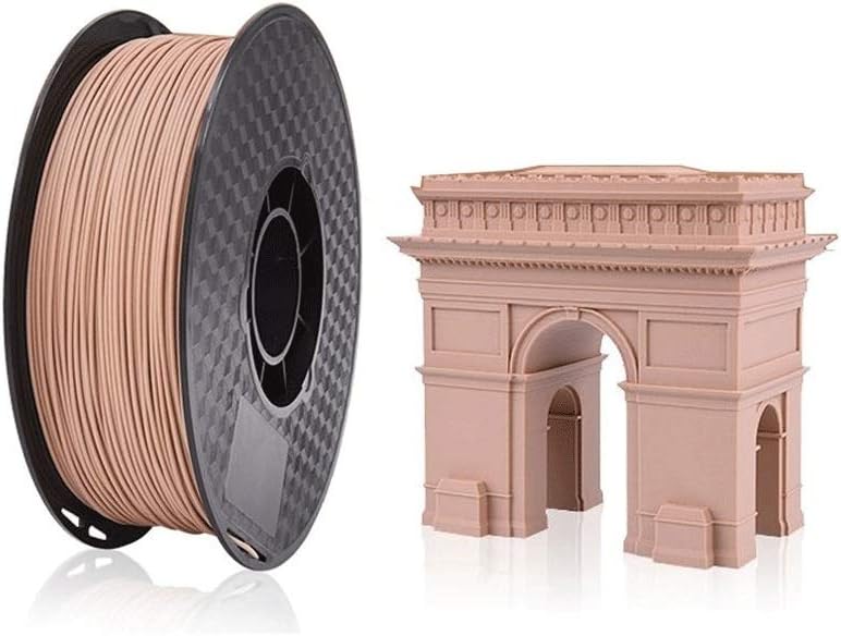 review FARUTA 3D Printing Supplies PLA Filament 1.75mm,Wood Material Filament 1.75mm,3D Printer Filament/Precision+/-0.02mm Filament (Color : Pla1.75 Wooden 2kg)