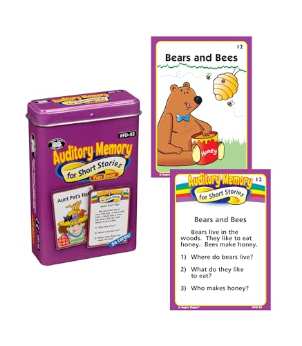 Buy Super Duper Publications | Auditory Memory for Short Stories Fun ...