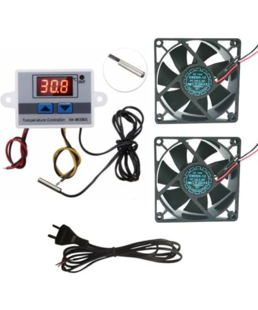 See full amazon price history chart for TechSupreme Frequently Bought Together Combo 1 W3001 2 3 Inch Cooling Fan 2 Pin AC Power Cord (Cable) 2 mtrs XH W3001 AC 220V 1500W DIGITAL MICROCOMPUTER THERMOSTAT SWITCH TechSupreme Frequently Bought Together Combo 1 W3001 2 3 Inch Cooling Fan 2 Pin AC Power Cord (Cable) 2 mtrs XH W3001 AC 220V 1500W DIGITAL MICROCOMPUTER THERMOSTAT SWITCH (B096TX2LCT) Amazon Price History, Amazon Price Tracker