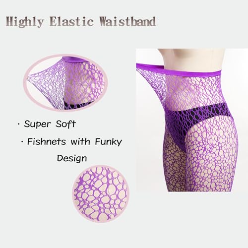 Benefeet Sox Womens Fishnets Girls Fishnet Tights Sexy High Waist Fishnet Stockings Sheer Mesh Hollow Out Pantyhose4
