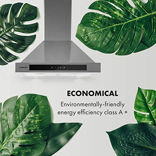 Klarstein-Zelda-Eco–extractor-de-humos-A-410-mh-extraccion-y-ventilacion-montaje-en-la-pared-240-W-3-niveles-de-potencia-iluminacion-LED-control-tactil-60-cm-plateado