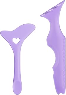 Opopark 2 Pcs Eyeliner Stencils, Silicone Wing Eyeliner Aid, Reusable Multifunctional silicone eyeliner stencil Make-Up Tool for Eyeliner, Eyelash, Eyebrow, Lip Line, Face Contour