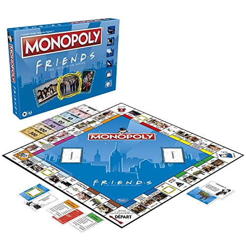 Hasbro Gaming Jeu Monopoly : Édition Friends, la série télé, Jeu de Plateau pour Les Fans de Friends, à partir de 8 Ans Multicolore – Image 4