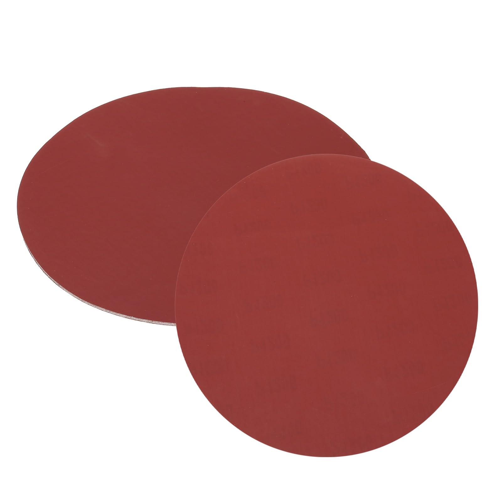 sourcing map 10pcs 250mm Sanding Discs, 1200 Grits Aluminum Oxide Hook and Loop Stick Back Sandpapers, No-Hole Round Wet/Dry Sander Papers, Sand Auto Car Paint, Wood, Metal