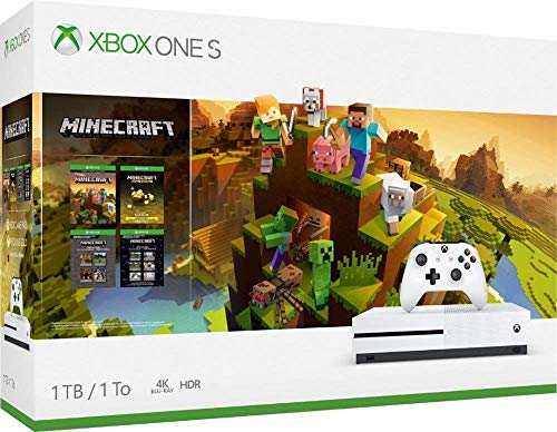 Xbox One S 1TB/2TB Minecraft Creators Bonus Bundle, Customize up to 1TB/2TB HDD, and 1TB SSD, Wireless Controller, Minecraft Starter Pack, Minecraft Creators Pack image 5