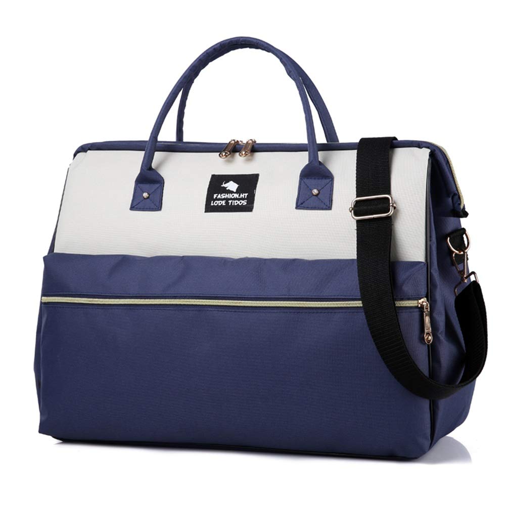 ADITAMZHANGQIANG 3 in 1 Wheeled Cabin Approved Trolley Travel Bag Flight Backpack Hand Luggage Suitcase Cabin Bag Case (Color : Blue, Size : Small) Double the comfort