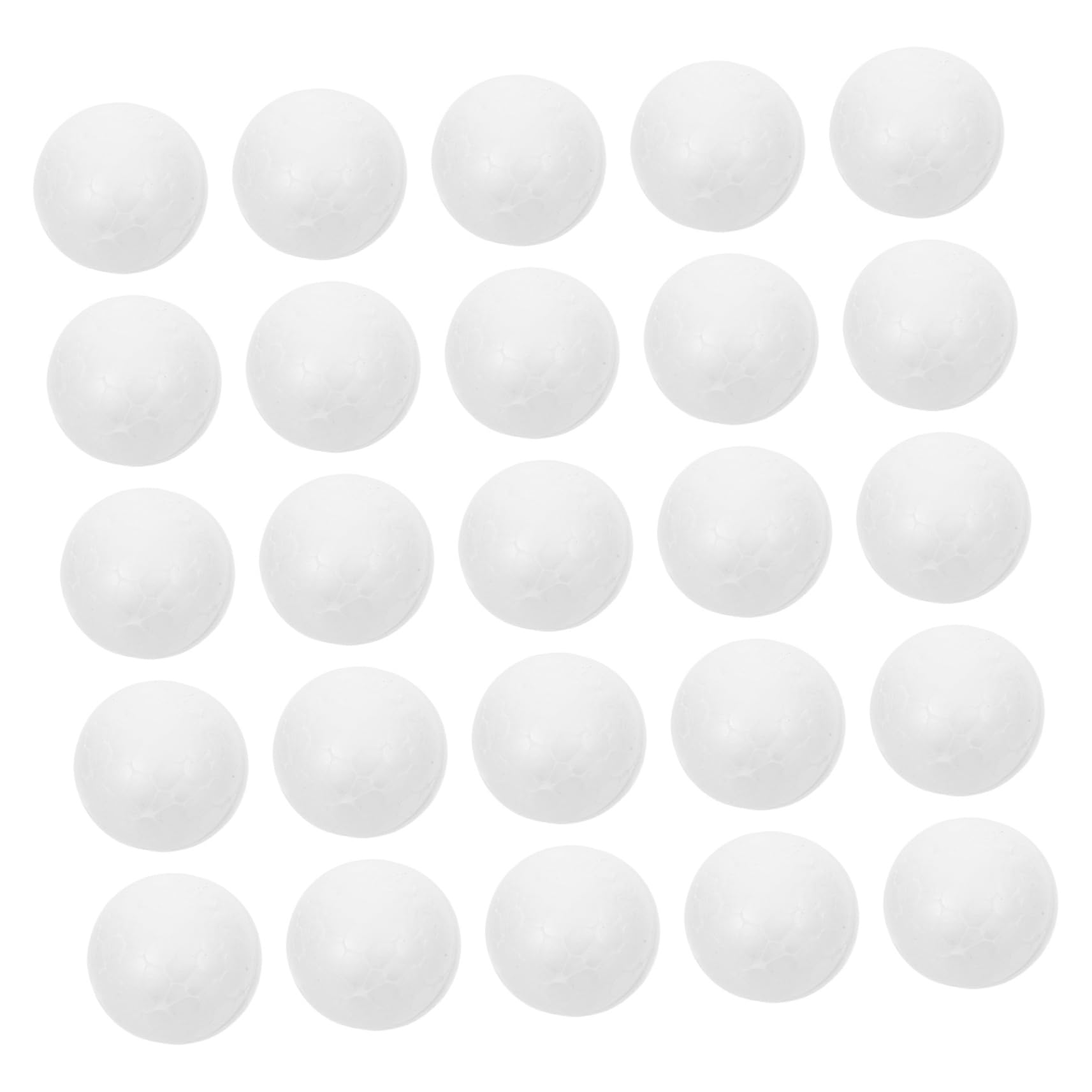 Boules Blanches en Mousse Légère pour Éviter les Suspensions Lourdes de Noël DIY