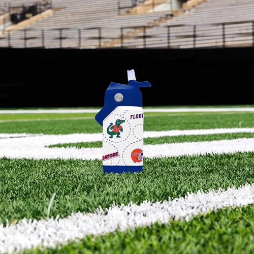 Image of Logo Brands NCAA Mascot Stainless-Steel Kids Bottle -Soft Silicone Mouthpiece, Easy To Carry, Kid-Friendly Design- Great For School & On-The-Go