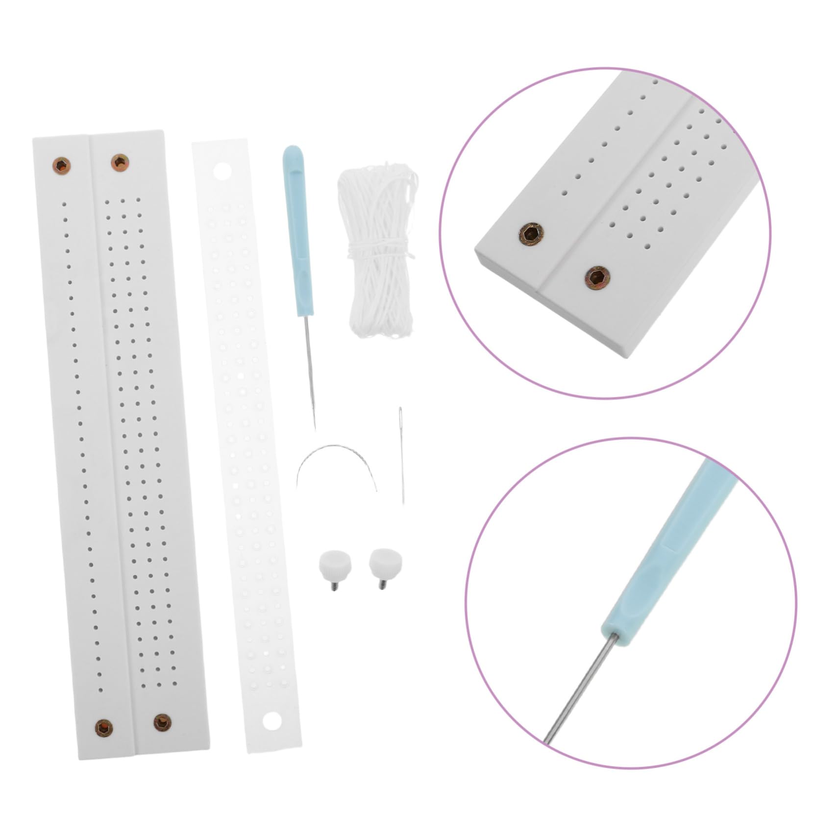 Operitacx Rilegatura Libri in Stile Giapponese Kit per Creazione di Diario Fai da Te Include Pressa per Rilegatura in Punteruolo in Osso per Quaderni Diari e Agende