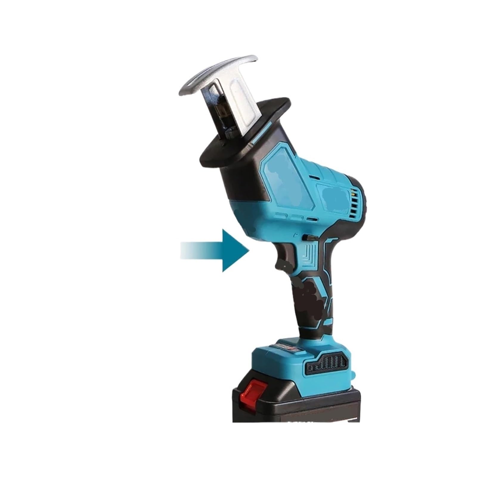 Sierra de mesa portátil Sierra Eléctrica For Cortar Huesos De Ganado Ovino, Artefacto Portátil Pequeño El Hogar, para muebles de bricolaje, carpintería(1 power 1 charge)