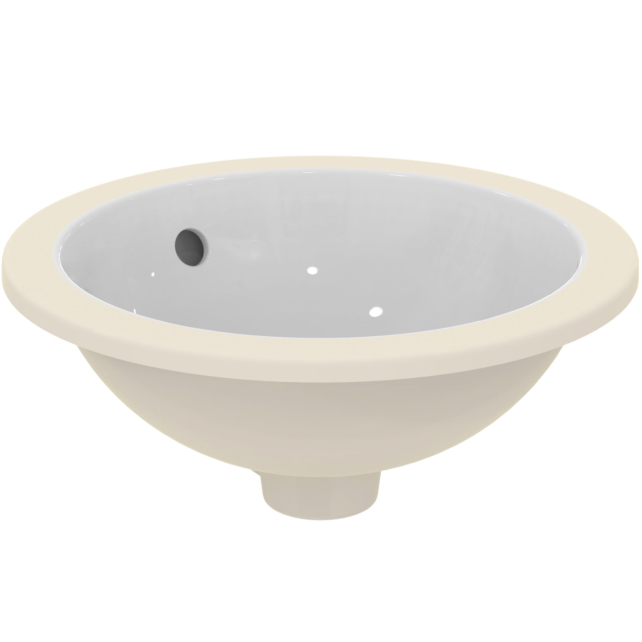 Ideal Standard - Lavabo Bajo Plano Redondo Connect 38Cm (E505201)