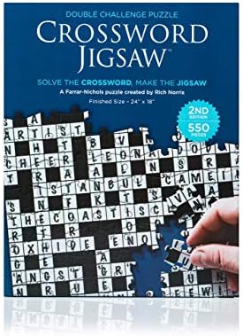 Crossword jigsaw puzzle 550 pieces Clearance