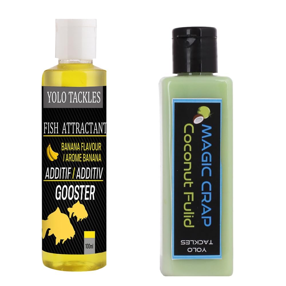 Fishing Coconut Magic Crap Bait 100ml, Fish Attractant Banana 100ml-image-4