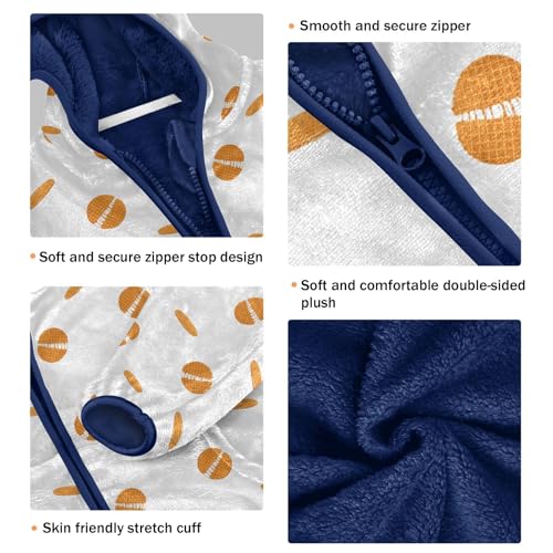 Stroopwafels Girls Fleece Jacket Girls Fall Jacket Girls Zip Up Hoodie Girls Sherpa Jacket 2-10T3