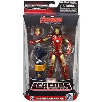 マーベルレジェンド　ウルトロン　他４体セット　未使用ビルドパーツ無し 極美品】マーベルレジェンド ビルド インフィニティウルトロン