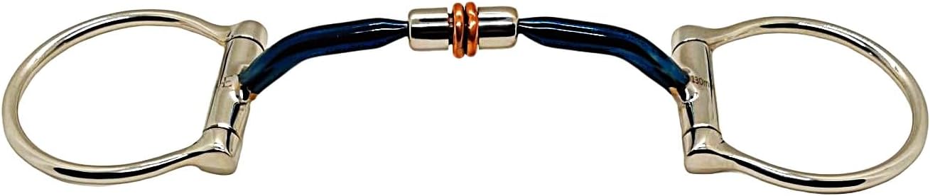 Western D Snaffle Bit High Port