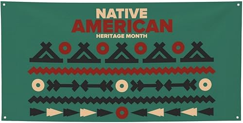 Miniatura 38 de Telones de fondo del mes de la herencia de los nativos americanos para fiestas de vacaciones, fondo de fotografía para interiores y exteriores, Negro