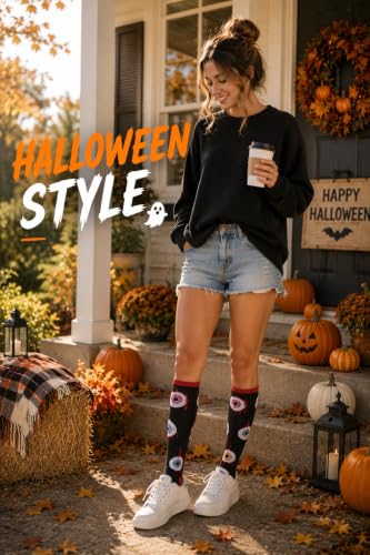 Image of Aoliks Medical Compression Socks for Women & Men, Support Knee High Socks for Running,Nurses,Travel