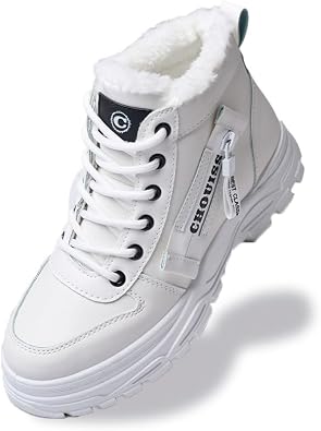 Snow Boots for Women,Platform Winter Boots Warm Sneaker,Hiking Shoes Waterproof with Zipper