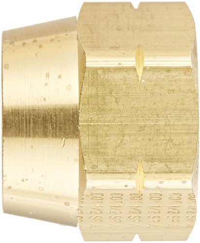 Image of EATON Weatherhead 33808-B Nut, CA360 Brass, 1 /2 inch Hose ID,