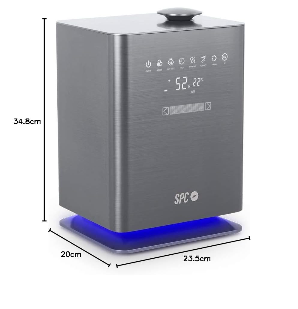 SPC Sedna humidificador inteligente Wi-fi anti bacterias con tecnología ultravioleta
