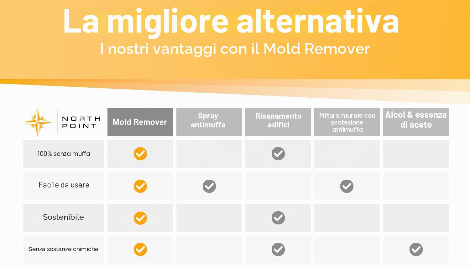 Northpoint 2 x rimozione di muffa elettrica a infrarossi antimuffa per parete e bagno